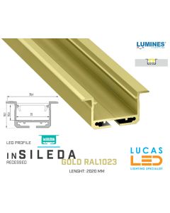 led-profile-recessed-architectural-insileda-gold-aluminium-2-02-meters-length-pro-multi-set