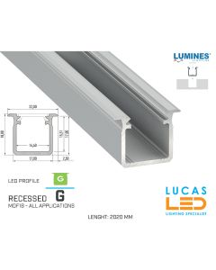 led-profile-recessed-g-silver-aluminium-2-02-meters-length-pro-multi-set-Building Facade-Display Board-Residential-Hand Rail-Outdoor-price-ireland