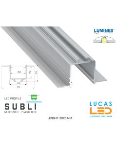 led-profile-recessed-architectural-plaster-in-subli-silver-aluminium-2-02-meters-lenght-pro-multi-set-lucasled.ie