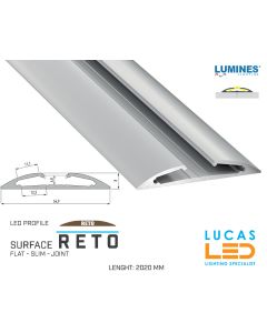 led-profile-surface-reto-silver-aluminium-2-02-meters-length-pro-multi-set-lucasled.ie