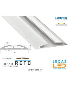 led-profile-surface-reto-white-aluminium-2-02-meters-length-pro-multi-set-handrail-fountain-resort-night club lighting-wardrobe-price-europe