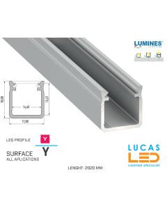 led-profile-surface-y-silver-aluminium-2-02-meters-length-pro-multi-set