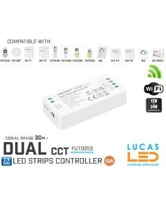 LED Strip Controller • Dual CCT • MiBoxer • MiLight • WiFi • Smart Lighting System • 2.4G • Wireless • FUT035S • Upgraded Version