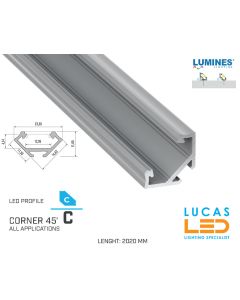 led-profile-corners-c-silver-aluminium-2-02-meters-length-pro-multi-set-lucasled.ie-Art Display-Accent-Floor-Walkway-Ceiling-price-europe