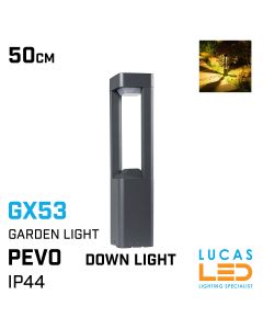 outdoor-led-pillar-bollard-post-lamp-GX53-IP44-anthracite-colour-PEVO-500-mm-lucasled.ie