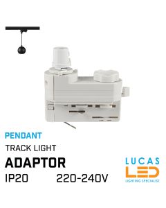 pendant-track-light-adaptor-white-lucasled.ie