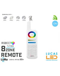 Remote Control • RGB+CCT • LoRa 433 MHz • 8 Zone  • Smart Lighting System • FUT086 • 12V