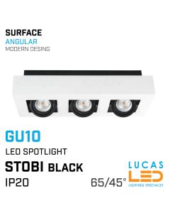 surface-led-spotlight-downlight-ceiling-fitting-light-3-x-gu10-indoor-ip20-white-black-body-lucasled.ie