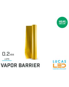LDPE vapor barrier foil 0.2 mm, for panels - ROLL 50 lm, 100m²