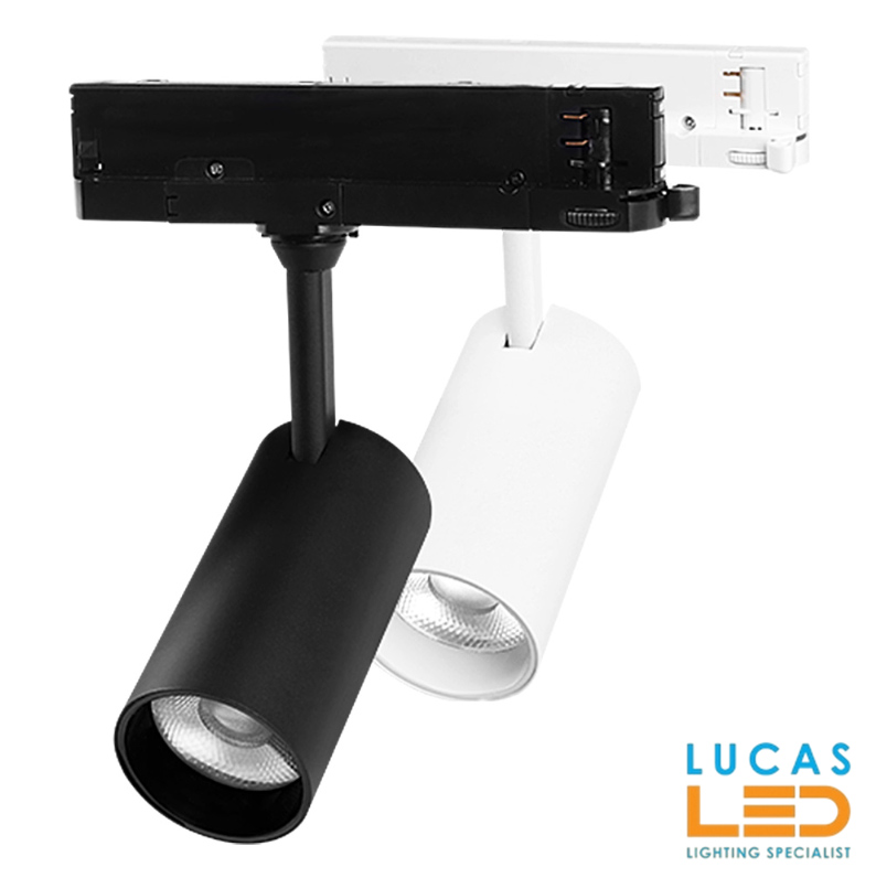 Spots Track Light 48V • ZigBee 3.0 + 2.4G control • 30 W • 2000 lm • CCT • Beam Angle 36° • Tuya • MiBoxer • Black body •