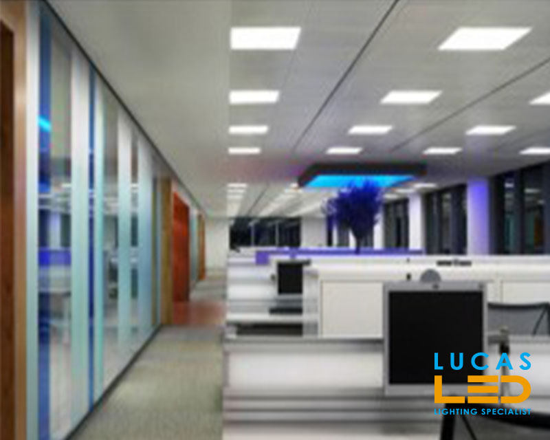 ADTR LED Panel Frame 600x600mm - Black - LED Surface Mounting Frame for Led Panel 6060