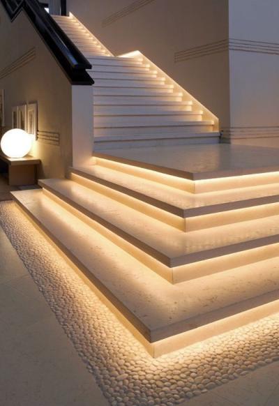 How to light stairs?
