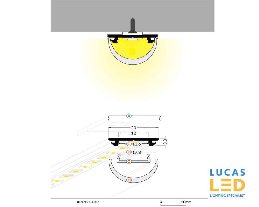 Specification LED Profile ARC
