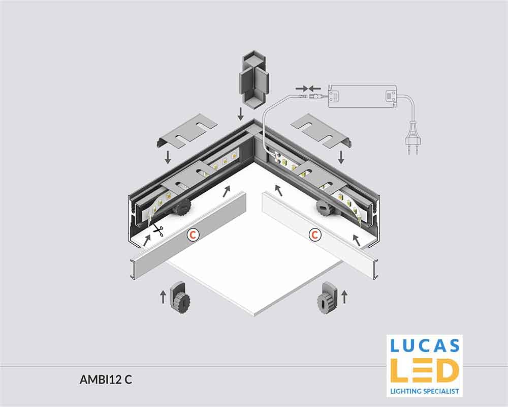 Specification LED Profile AMBI12 Light BOX